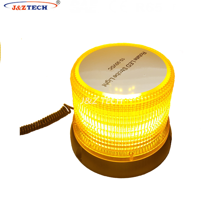 Gyrophare LED étanche résistant à la chaleur ambre